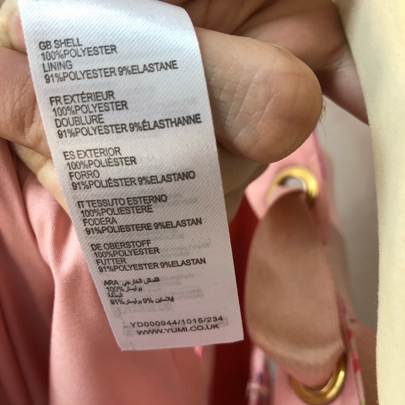 Yumi Kim Pink fit and flare bell sundress sz UK 10 - Picture 14 of 16